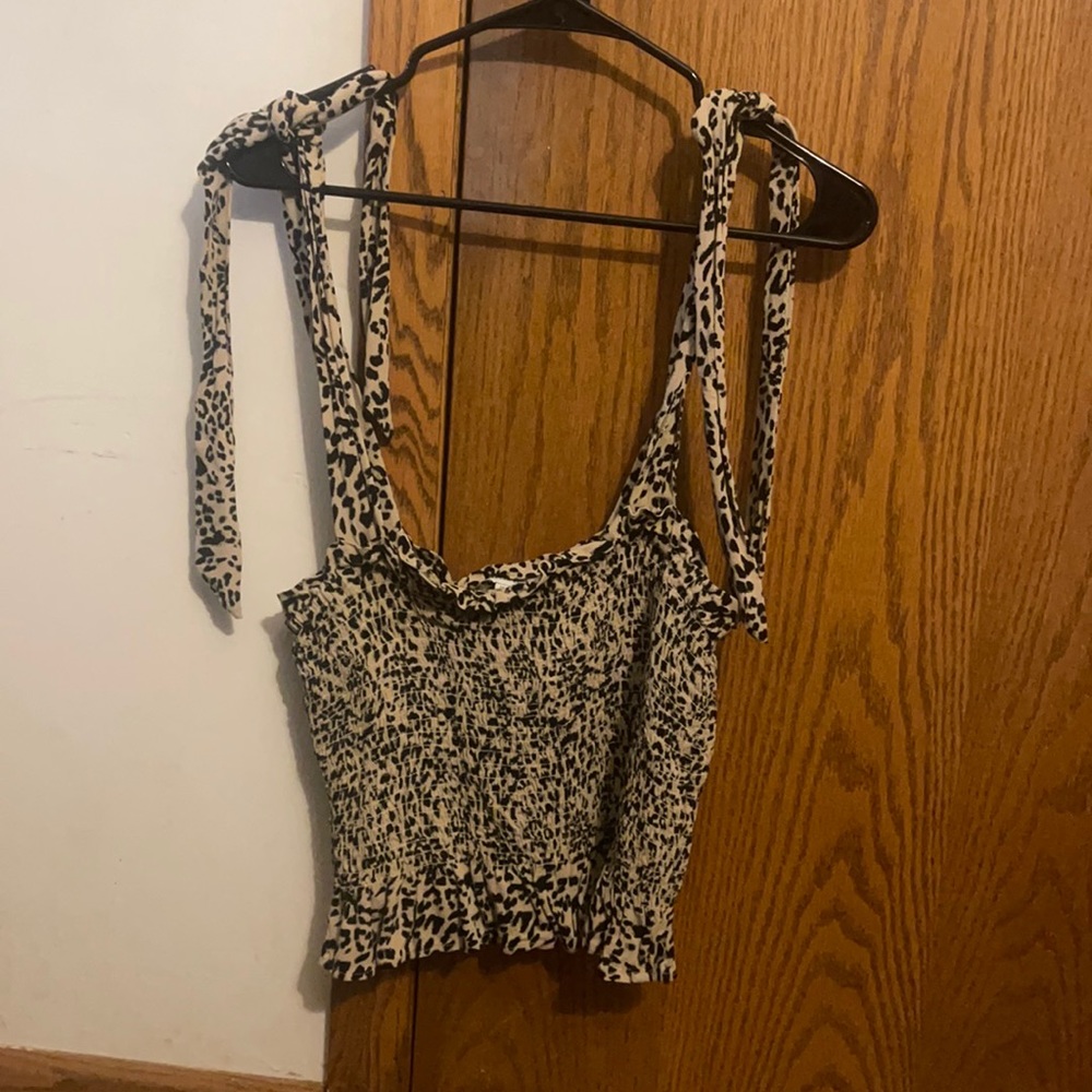 American Eagle Smocked Top